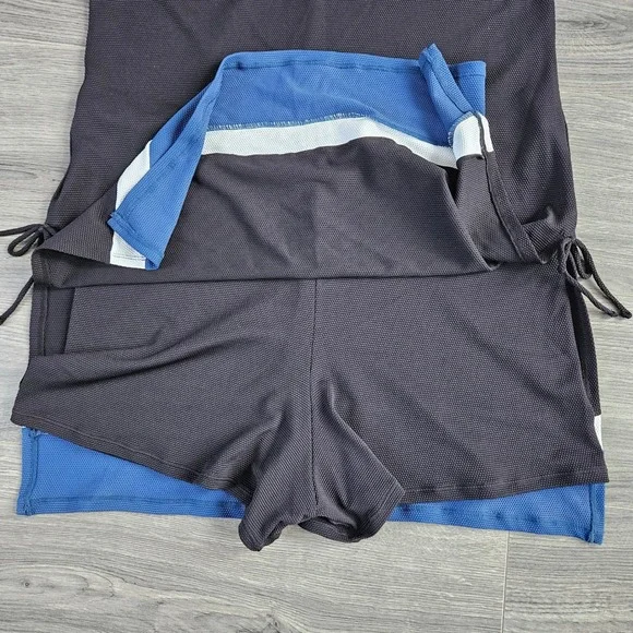 Tommy Bahama Island Cays Colorblock Romper Womens Size Large Built In Shorts - Picture 5 of 9